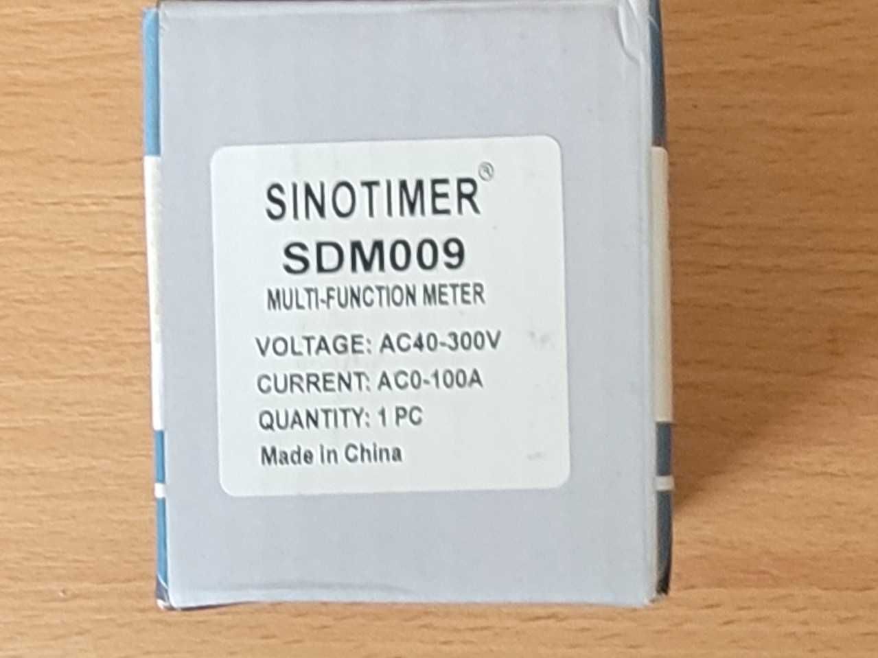 Multimetr DIN LCD AC 250–450V jednofazowy z transformatorem