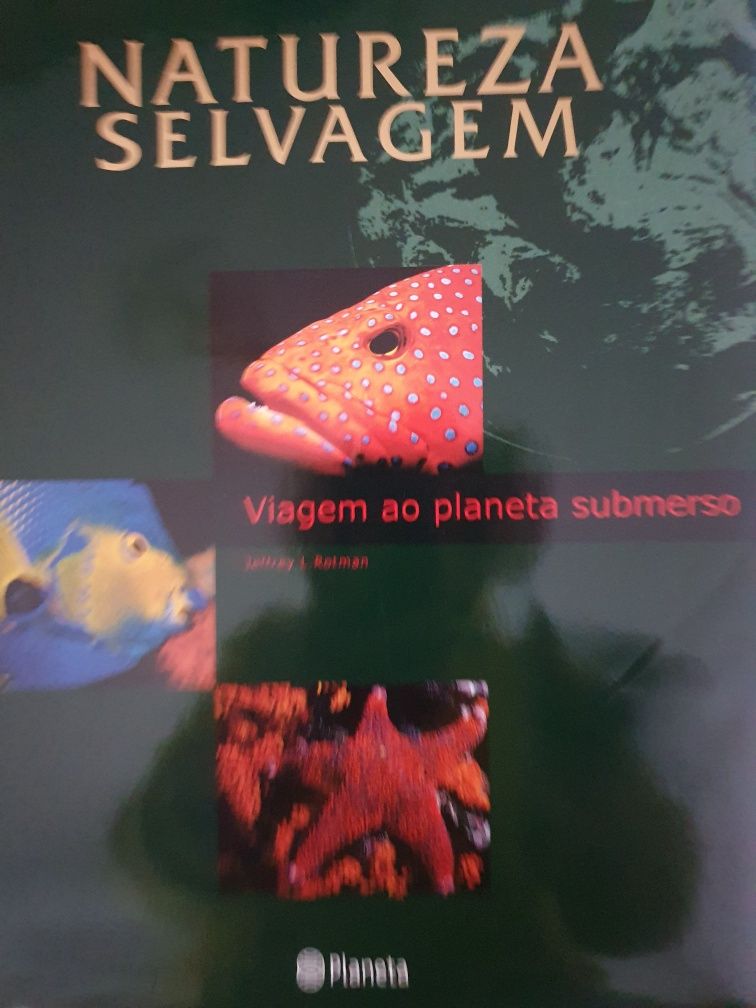 6 livros Enciclopedia "natureza selvagem"