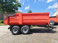 Przyczepa budowlana URSUS T 0-41 7t HARDOX skorupowa 10t T083