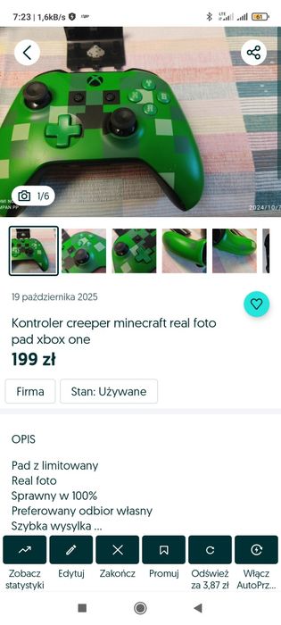 Pad limitowany pod zamowienie  xbox one s