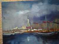 Adriatycka zatoka - olejny obraz A.Sudaka