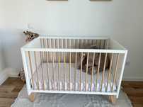 Cama Berço Zippy 3 em 1 + Colchão + Capa de Edredão (Como Novo!)