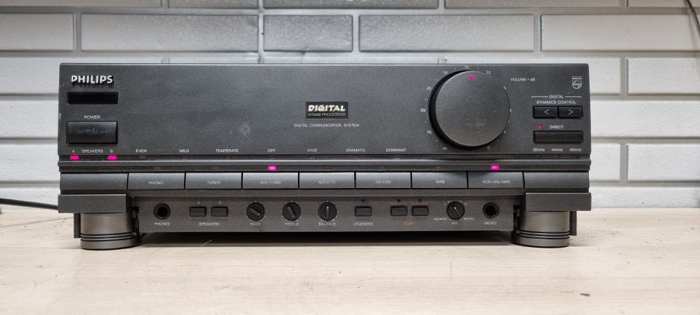Wzmacniacz Digital PHILIPS DFA 297. Procesor dźwięku