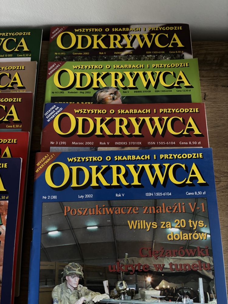 Odkrywca archiwalne numery