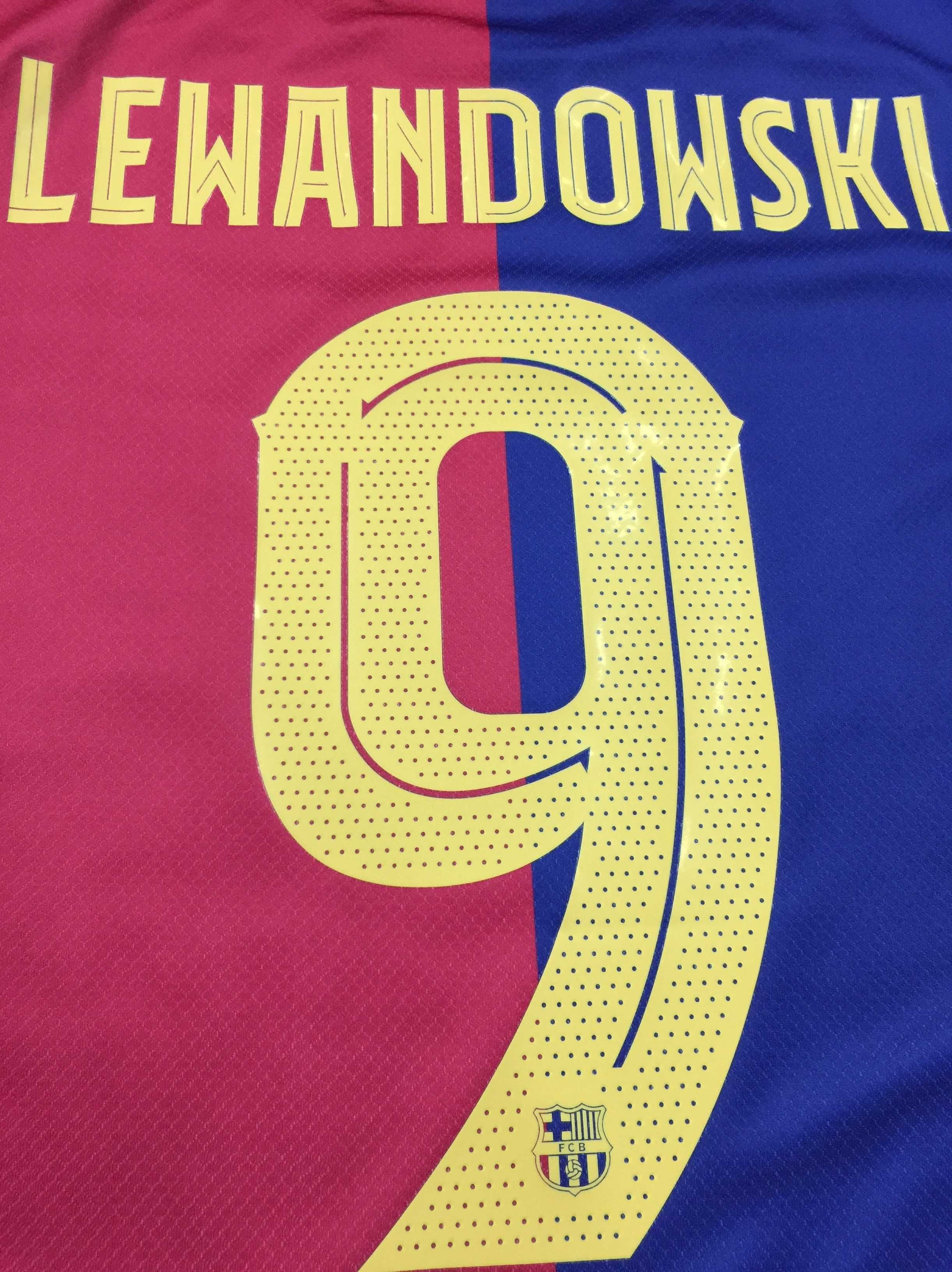 OfertaKoszulkadomowa Barcelona 2024-25 #9 Lewandowski S-3XL