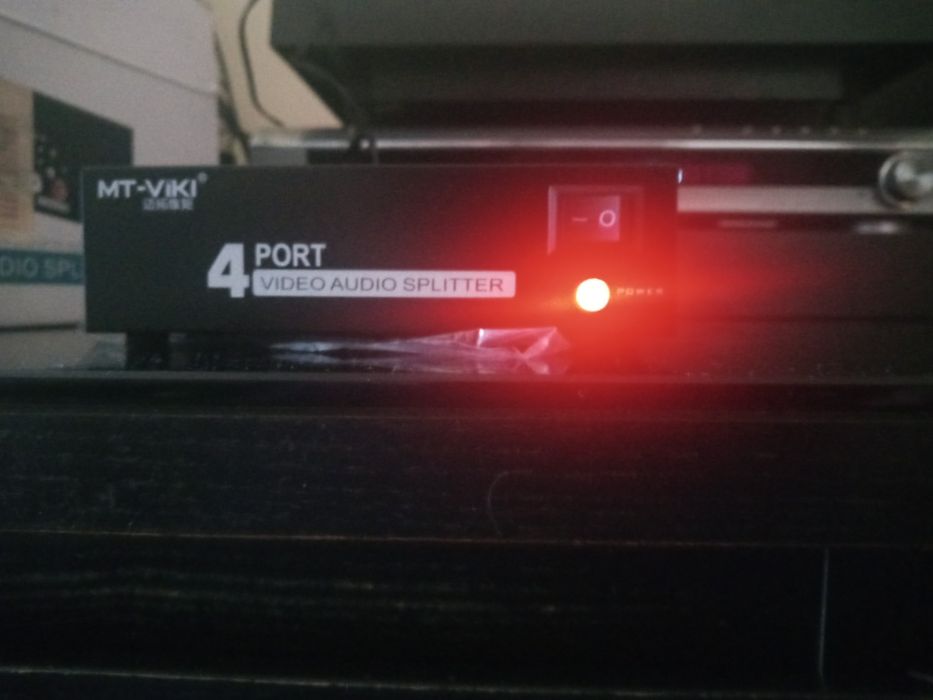 Caixa para ligar rca .