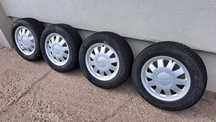 Felgi aluminiowe koła opony zima Audi A4 B5 A6 C5 15" 5x112 kpl
