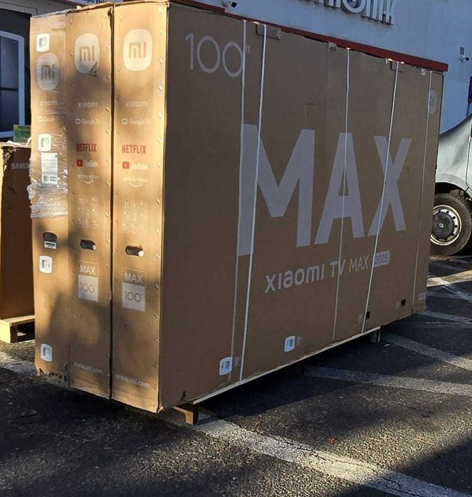 NOWY Telewizor QLED Xiaomi 100 TV 2025 Max 100 cali 4K 144Hz gwar 2 l.