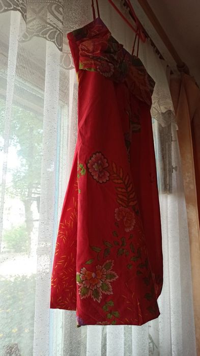 Платье летнее нарядное, индийский хлопок