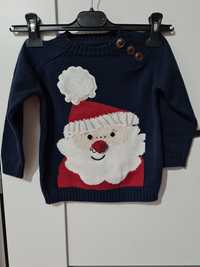 Świąteczny sweterek Mikołaj cool club 2
