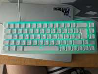 Клавіатура біла Xtrfy K5, свічі Kailh Red