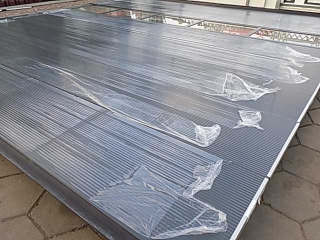 Brama garażowa segmentowa panelowa 514x500cm