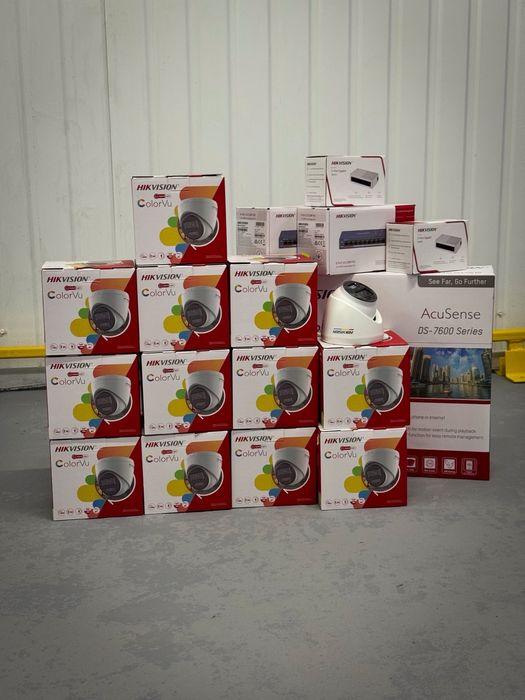 Монтаж видео наблюдения/Відеоспостереження/Відеотелефонія/Відеофомофон