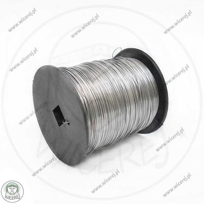 Drut pszczelarski do ramek 0,4mm 500g Ocynkowany drutowanie ramki