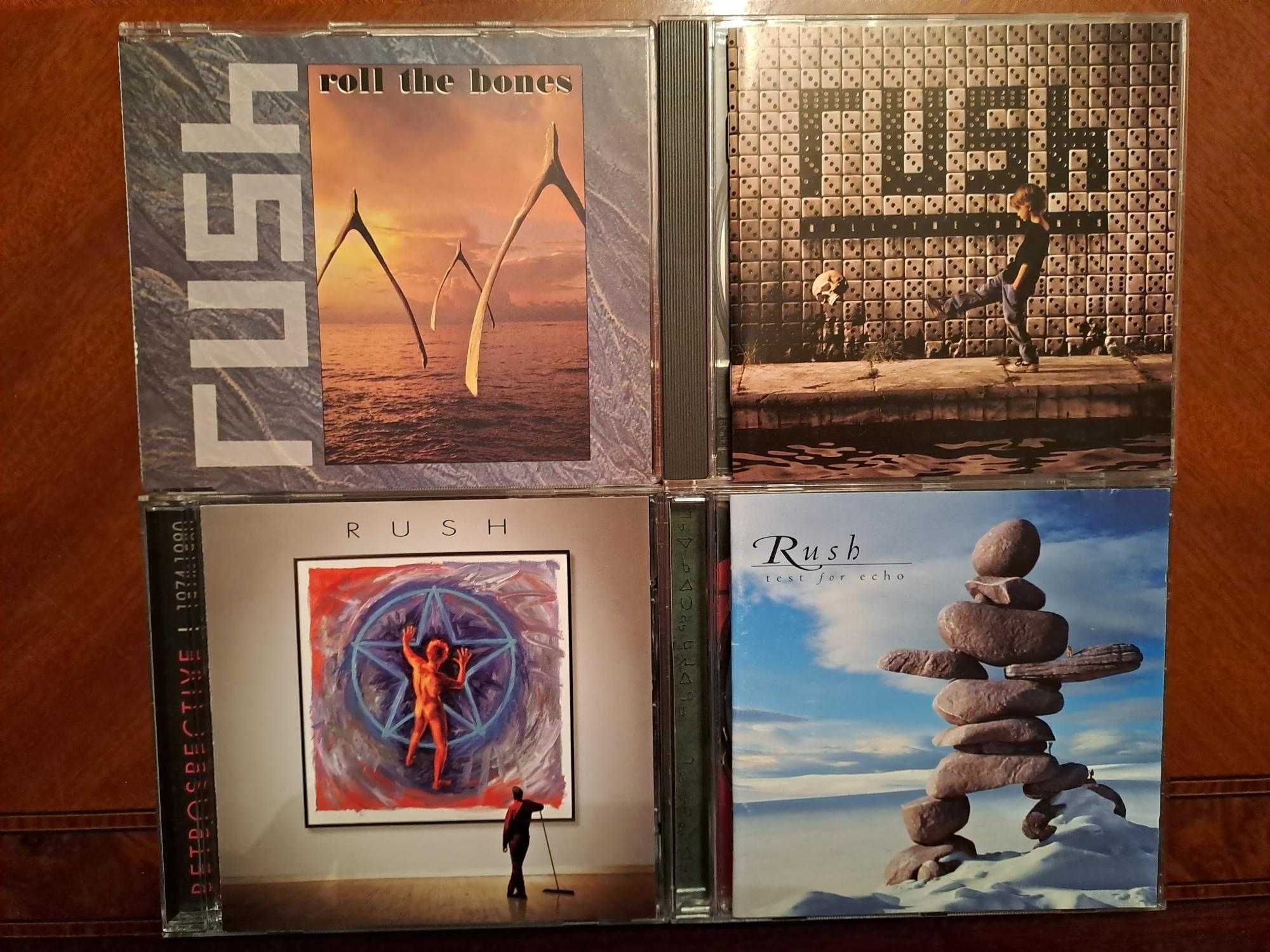 RUSH - płyty CD ‎–wydania nowsze zremasterowane oraz starsze i rzadsze