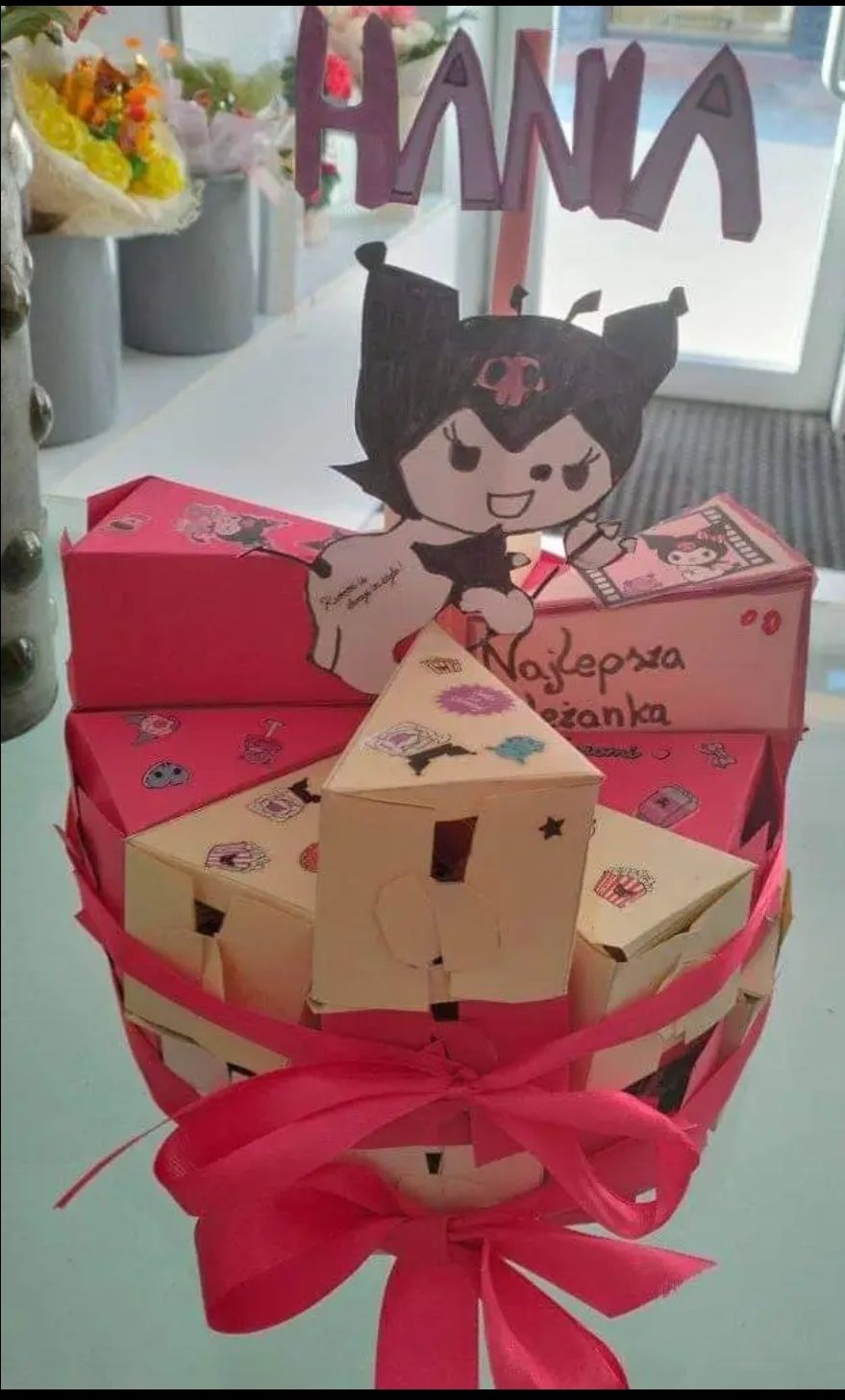 Tort papierowy Przedszkole Szkoła
