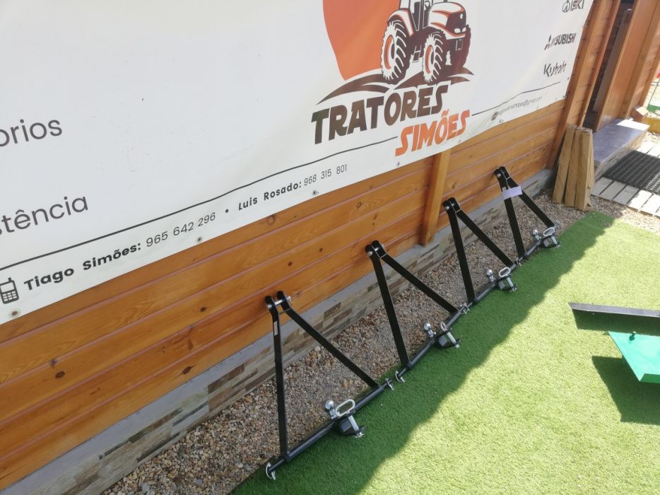Bola reboque + engate atrelado para tractor