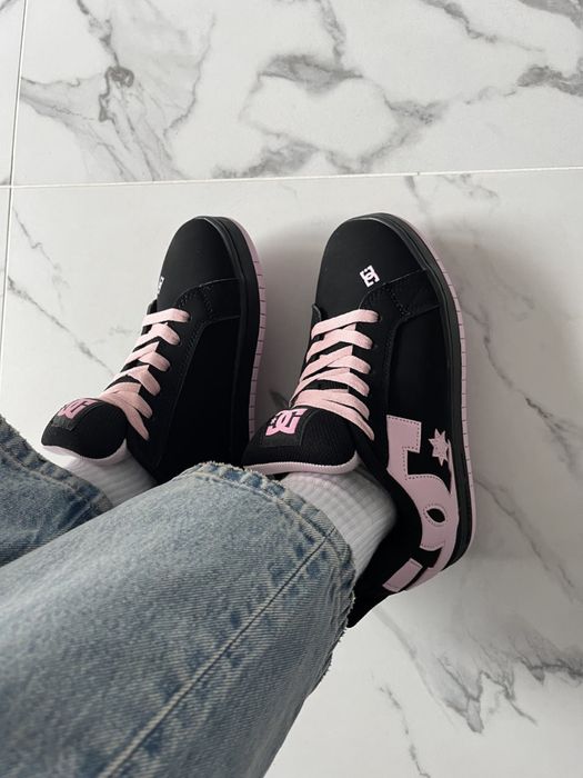 Кросівки DC Court Graffik Black Pink
