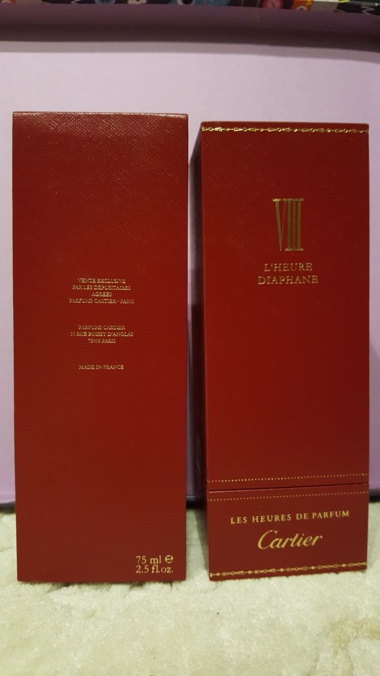 Cartier L'Heure Diaphane Eau De parfum 75ml 2014r
