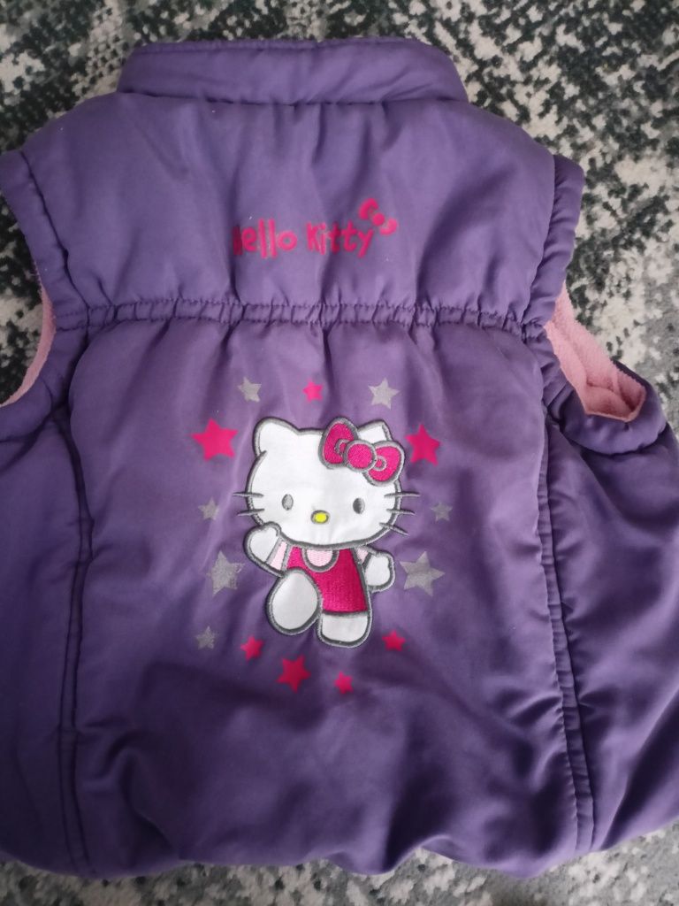 Bezrękawnik hello kitty rozmiar 1.5-2 lata