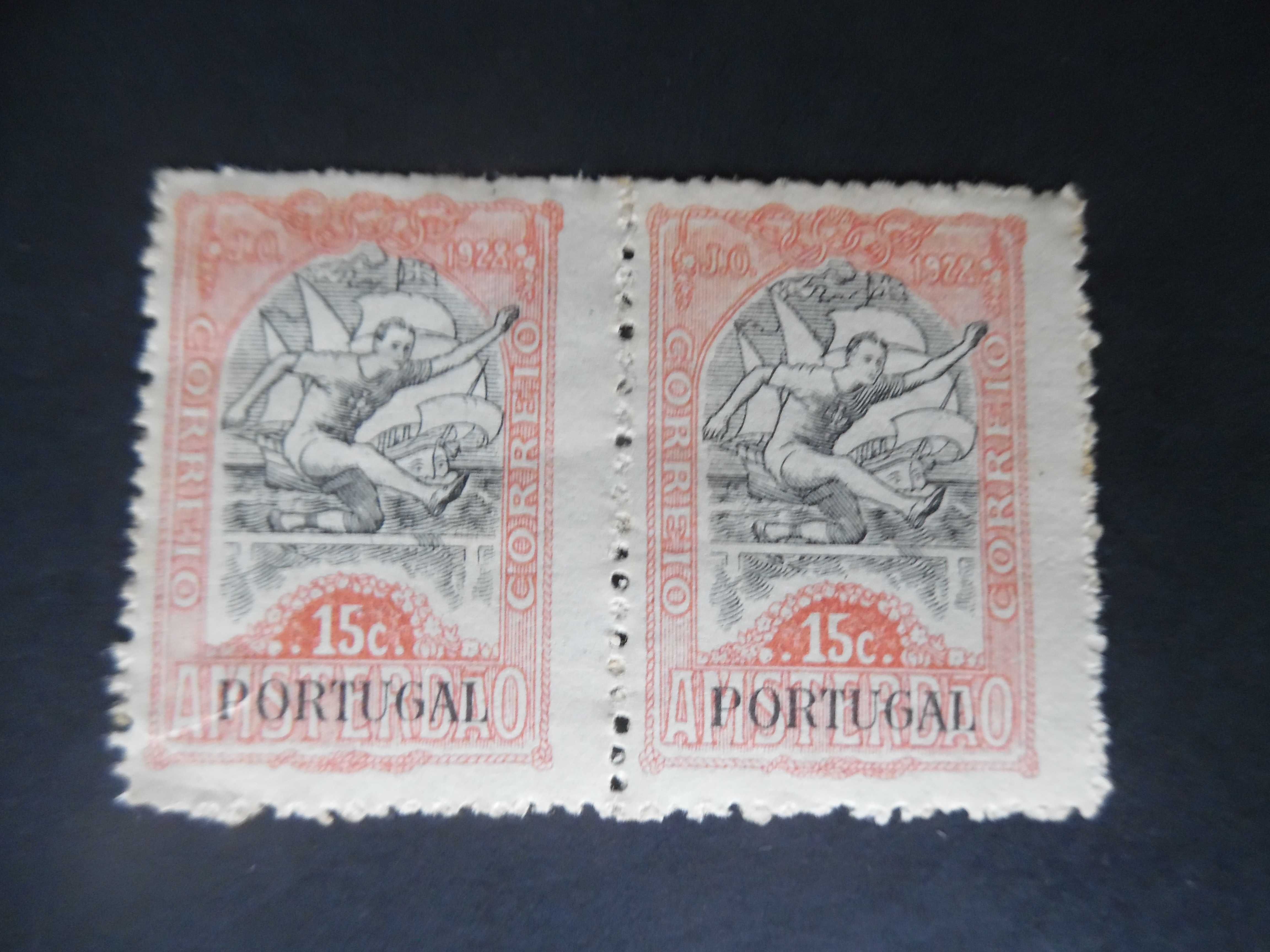Selos Portugal 1928-Jogos Olímpicos Par Novo