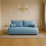 Kanapa rozkładana Sofa Glamour pojemnik na pościel wybór tkanin