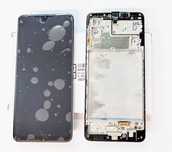 Wyświetlacz lcd szybka ekran ramka Samsung Galaxy M22 serwis Oryginał