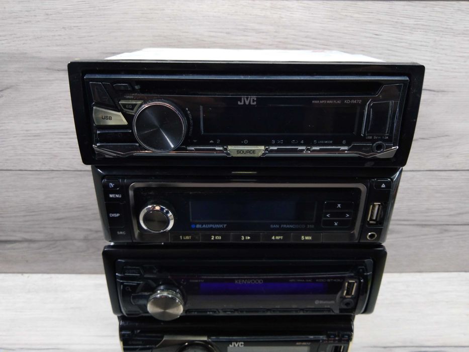Radio Samochodowe JVC Mocne USB Blutetooth CD Różne ZOBACZ