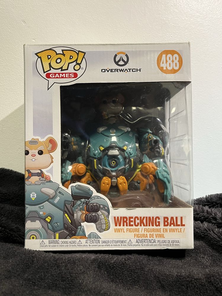 Funko Pop Wreaking Ball Hammond Overwatch 488