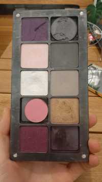 Paleta Cieni Inglot,Eveline Sparkle brokat,mat ,złoto,brązy,fiolet