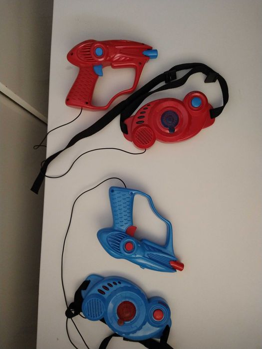 Pistolety laserowe na podczerwień 2 graczy Laser Command Lazer Tag