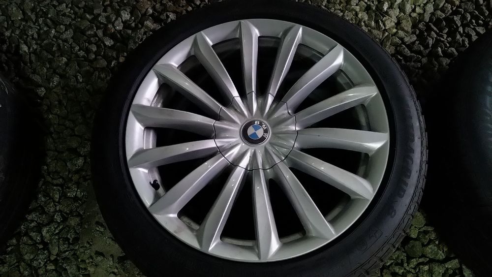Koła zima org BMW 8.5x19 et25 + 245/45/19. 5x120 BMW 5/7