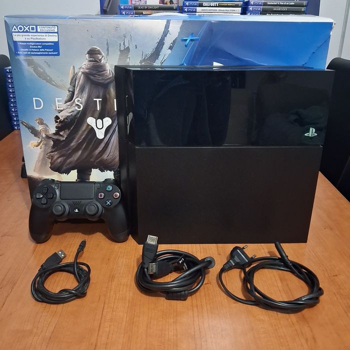 PlayStation 4 Fat – 500GB • Completa • Excelente Funcionamento • Caixa