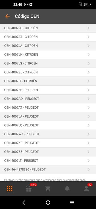 Bomba direção Peugeot 206 / Partner e Citroen C2 / Berlingo / Xsara