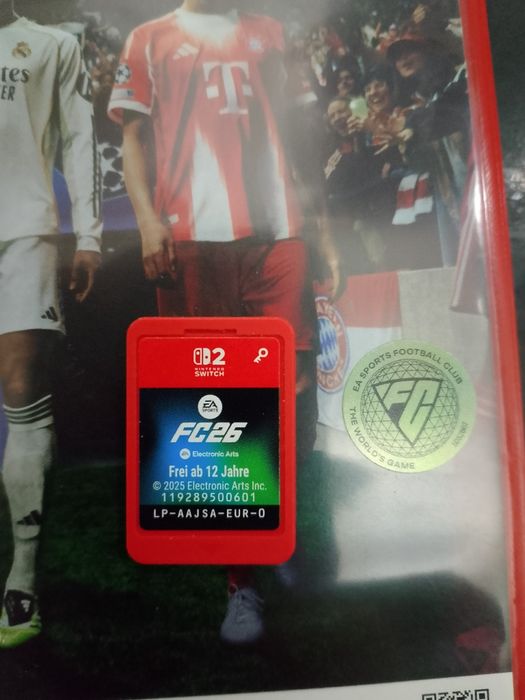 Продам картридж FC26 на Nintendo switch 2