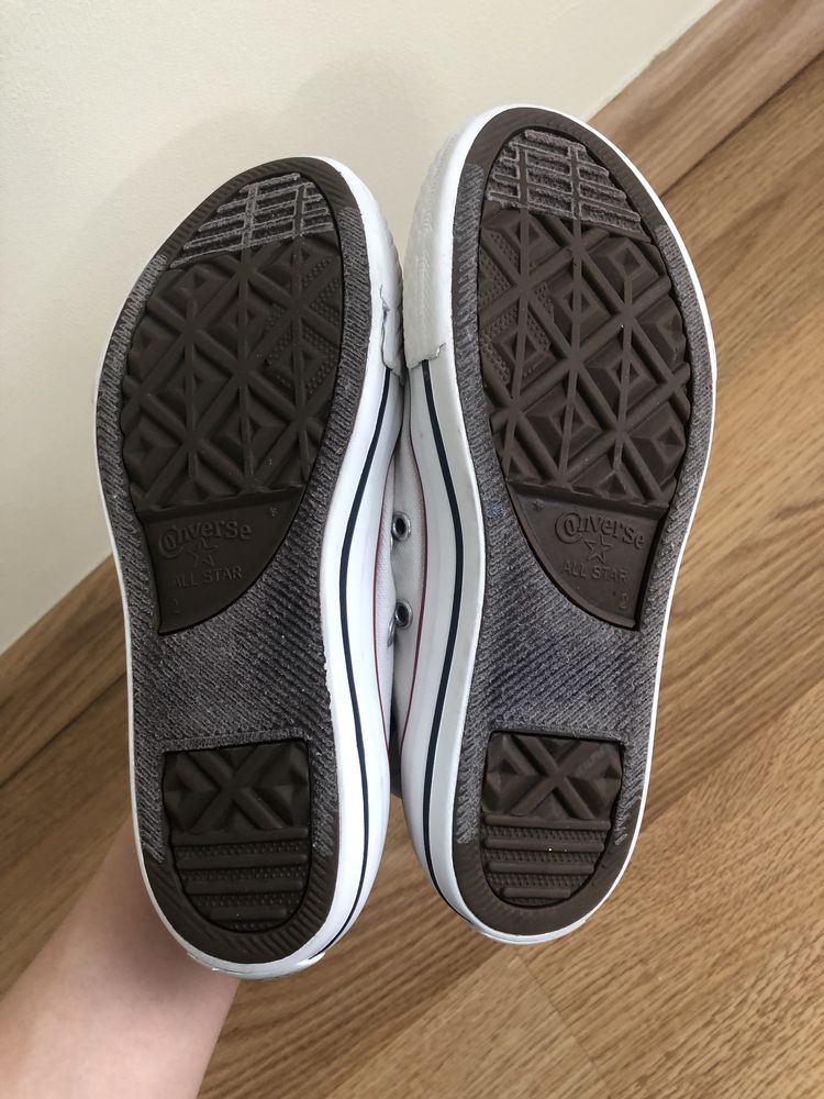 Converse wysokie białe r.33,5