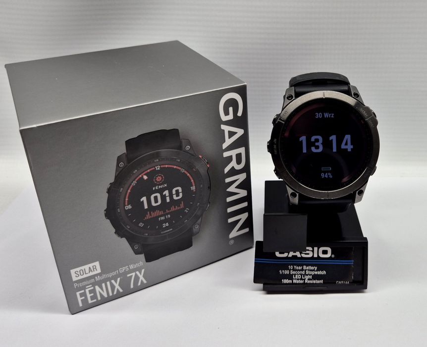 Smartwatch Garmin FENIX 7X Solar 51 mm, Komis Jasło Czackiego