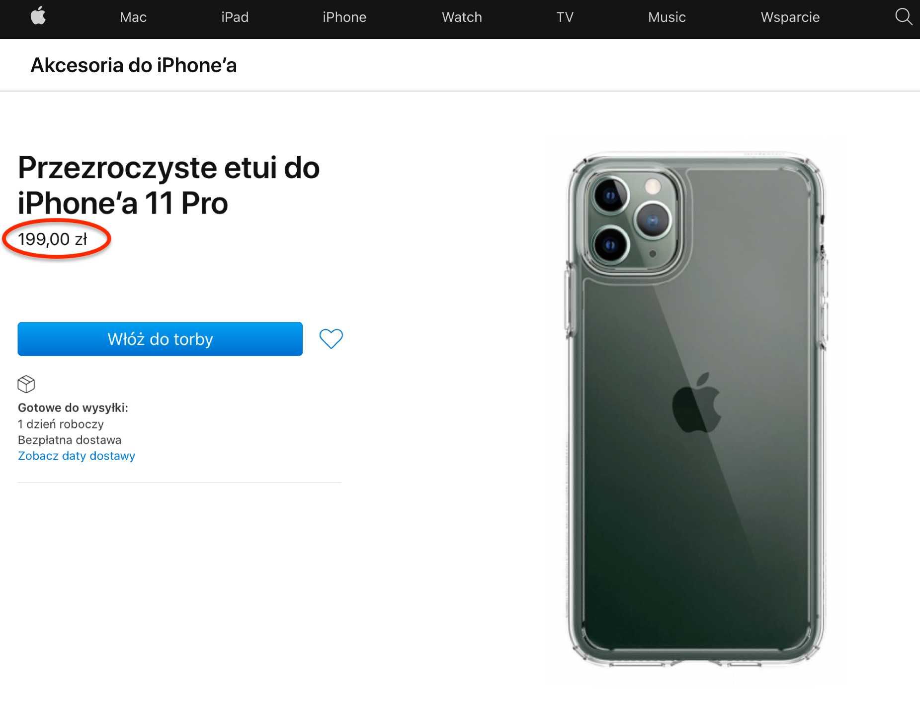 I. NOWY Apple iPhone 11 Pro 256GB Folia! BATERIA 100% PL GWAR+DODATKI!