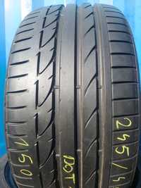 Opony używane 2x 245/40R18 Bridgestone Potenza S001 AO Lato Gwarancja