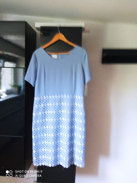 44 xl elegancka sukienka wesele komuni