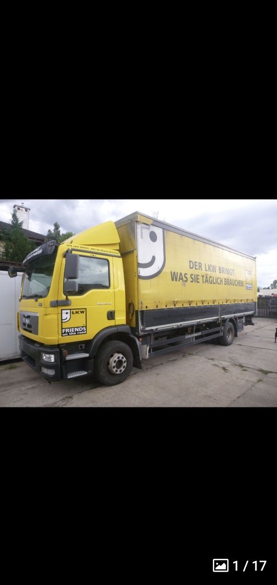 MAN TGM 15.290 Burtofiranka 2012r.Import