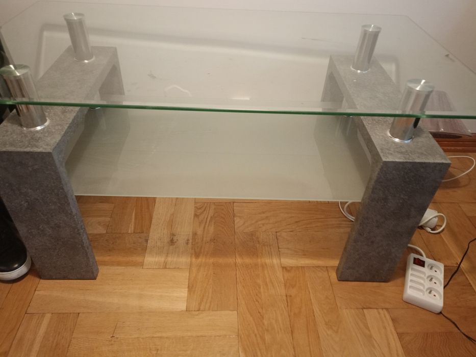 Stolik kawowy szklany