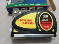 Nível laser com fita métrica