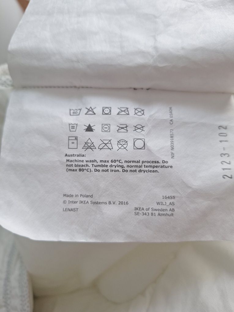 Kołdra ikea bawełna/ lyocell
