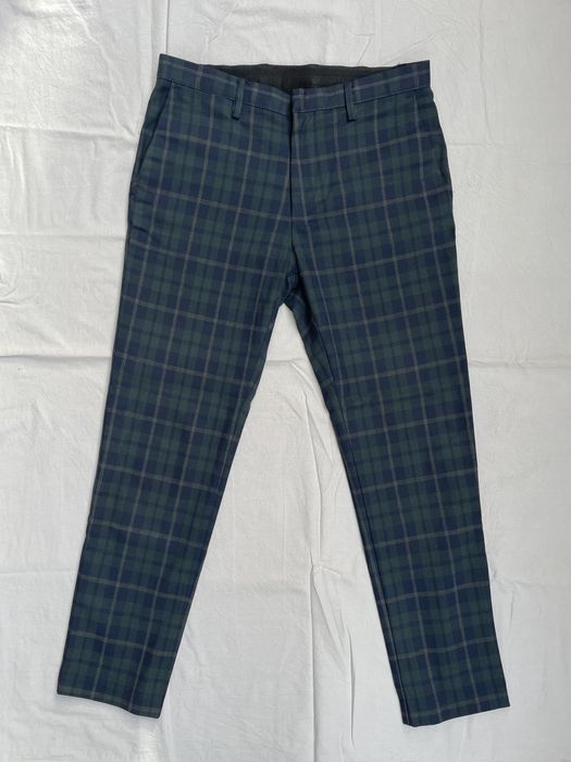 Zara spodnie męskie w kratę