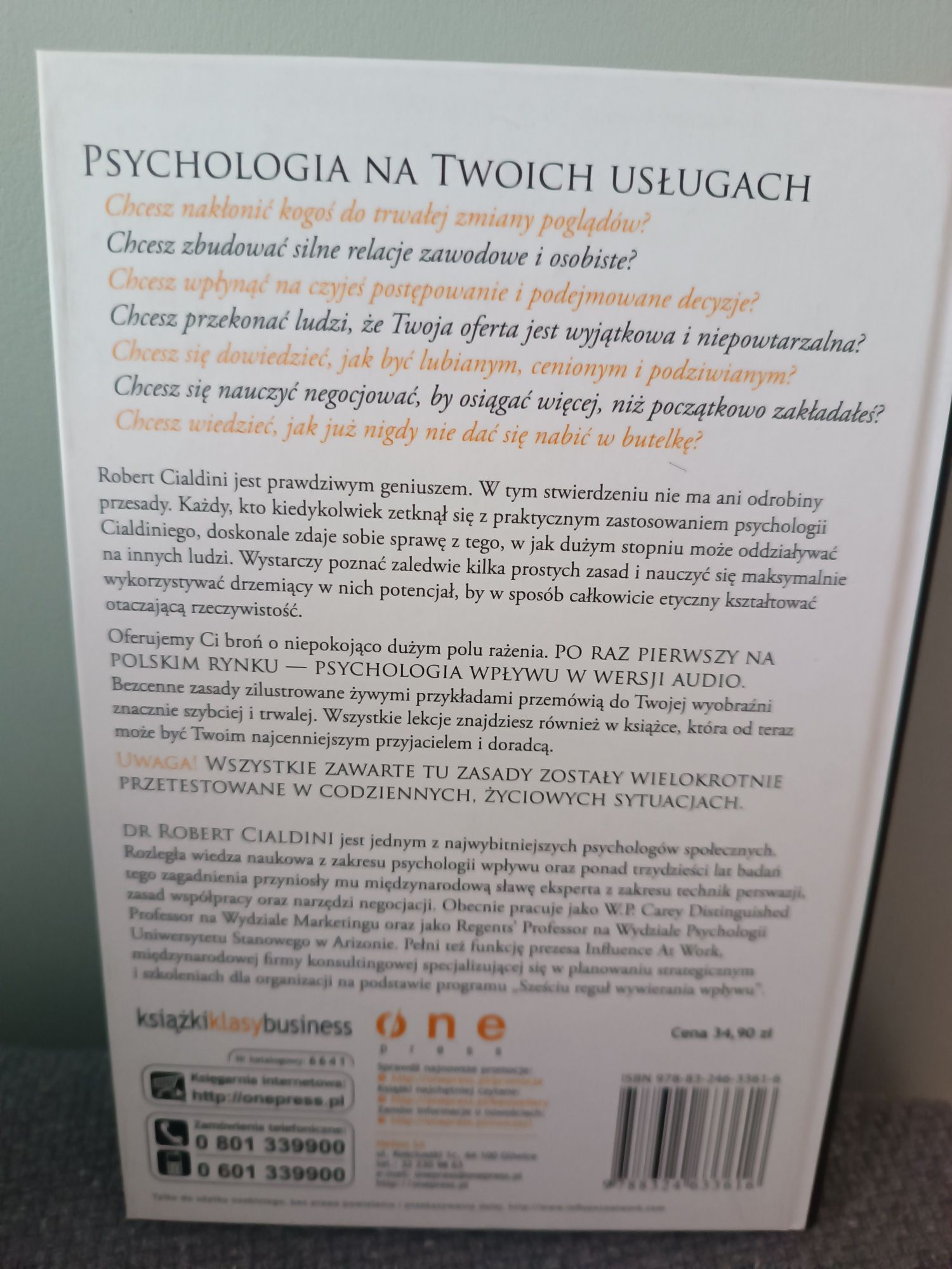 Nowe Książka + CD - Zasady wywierania wpływu.. szkoła Cialdiniego