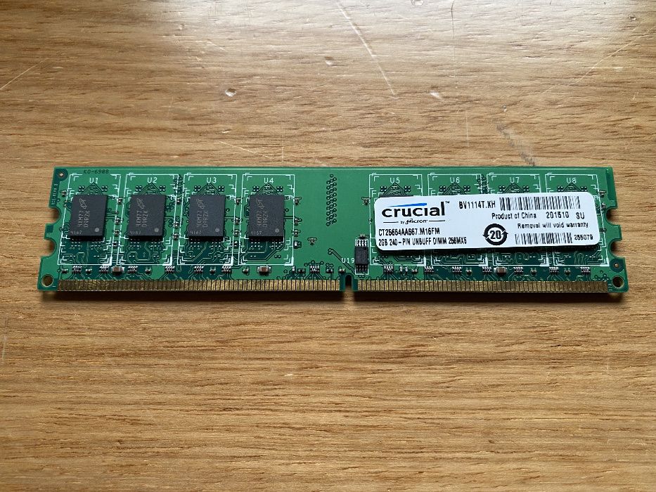 Kit memória ram ddr2 4gb (2x2GB)