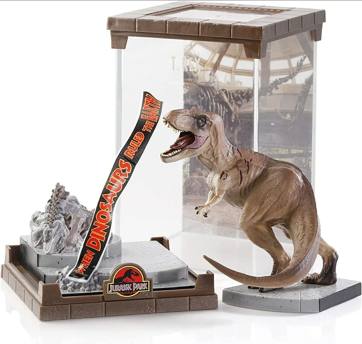 Figura de tiranossauro t-rex premium Parque Jurássico Mundo