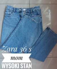 Spodnie jeans Zara 36 s