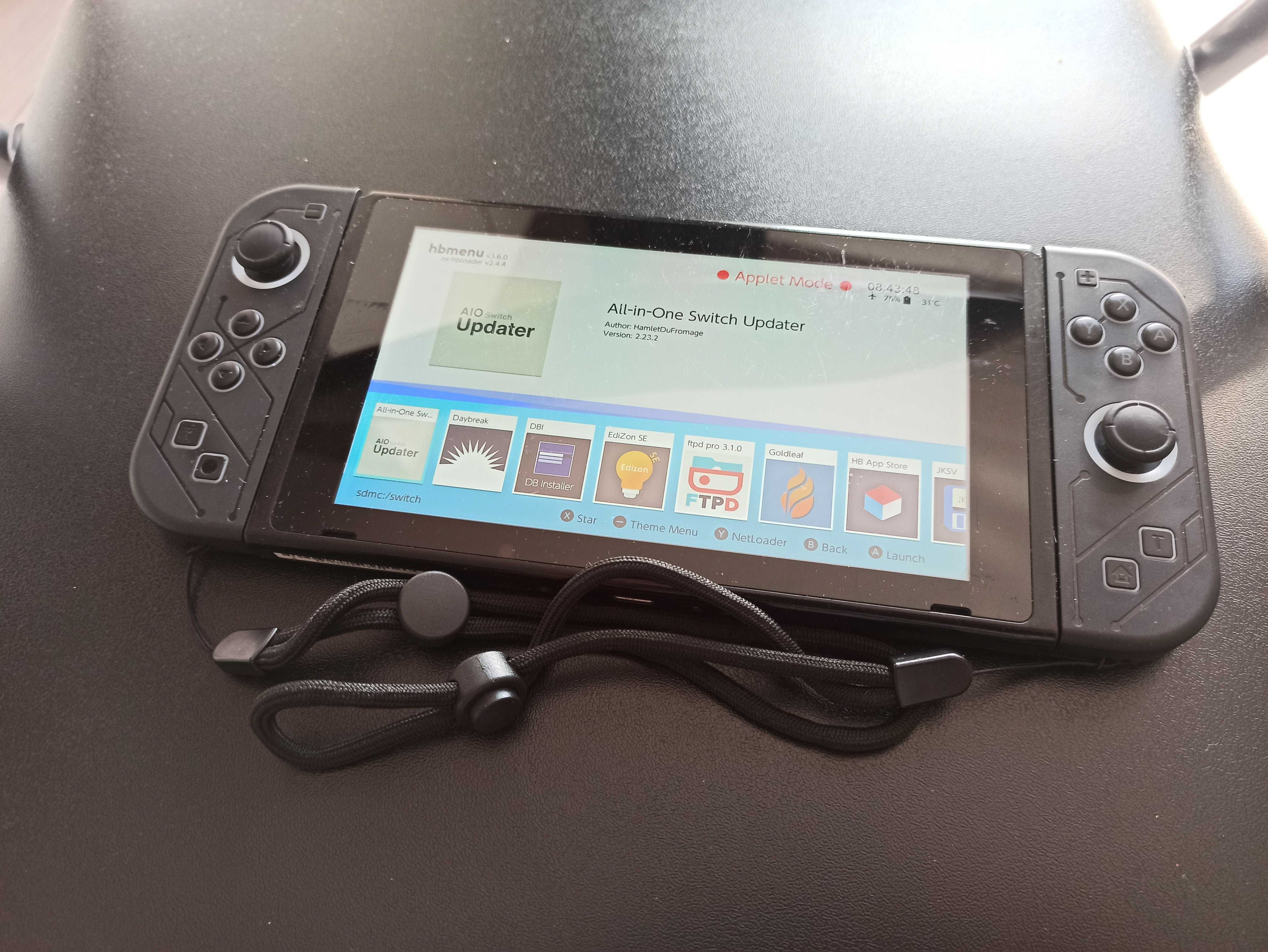 Nintendo Switch po modyfikacji - chipmod, nowe kontrolery, karta 64gb